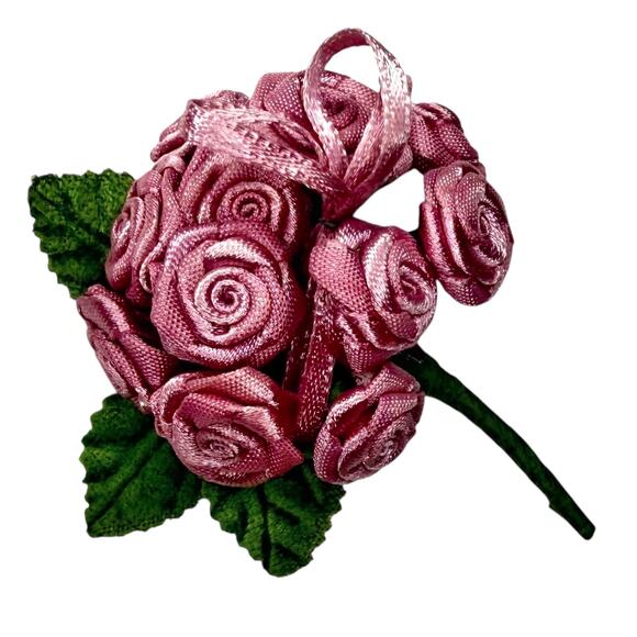 American Girl Nosegay Pleasant Company Pink Rose Flowers Samantha Party Treat #3 - Picture 2 of 4